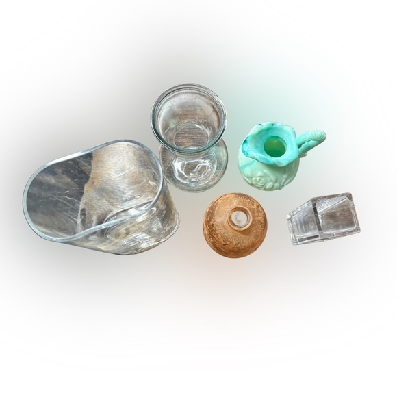 Five Glass Vases Bundle 🏺 - Picture 1 of 6